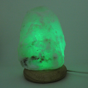 Lampara de sal drusa con LED USB 1,5-2kg