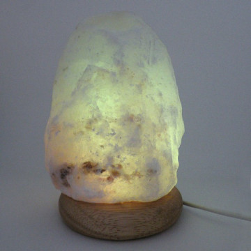 Lampara de sal drusa con LED USB 1,5-2kg