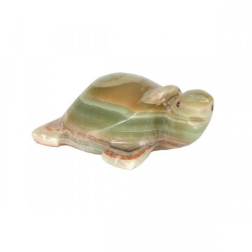 Pakistan Onyx Turtle, Colored 13cm