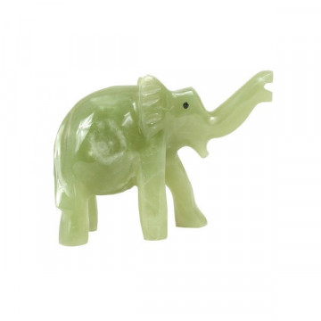 Éléphant onyx Pakistan trom. Haut Multigreen 15cm