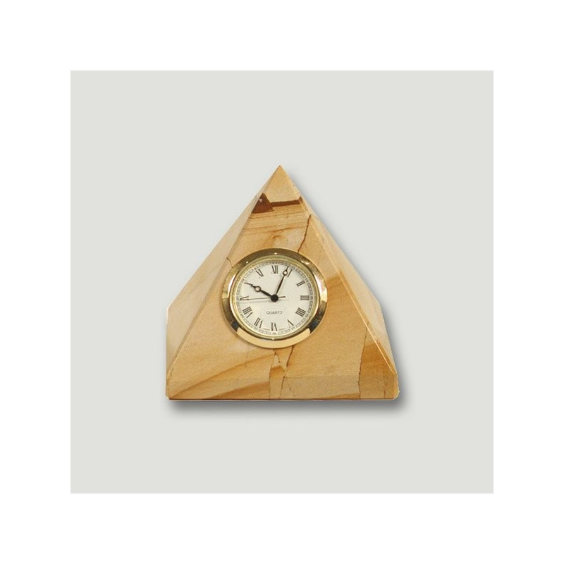Pakistan Onyx Watch Pyramid, Paesina 8cm Pakistan Onyx Watch Pyramid, Paesina 8cm