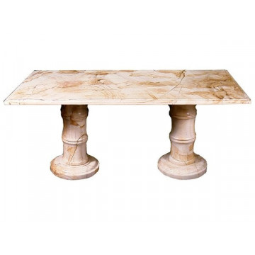 Pakistan Onyx Rectangular Table. Paesina model 60cm