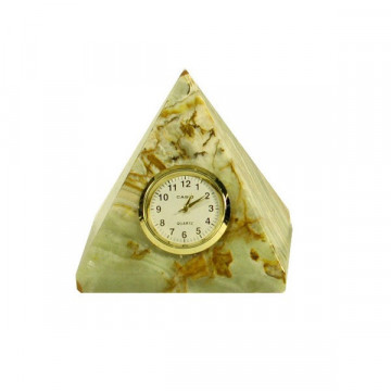 Pakistan Onyx Pyramid Watch, Multigreen 8cm