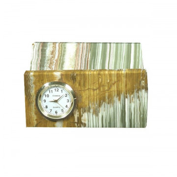 Horloge Onyx Pakistan porte-carte Multigreen 10cm