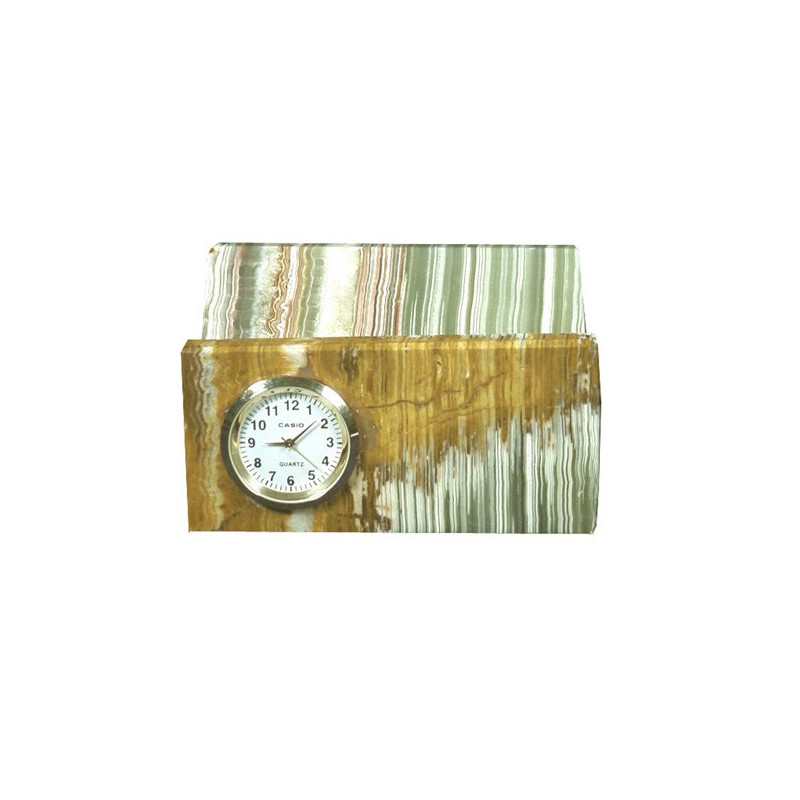 Pakistan Onyx Cardholder Watch, Multigreen 10cm Pakistan Onyx Cardholder Watch, Multigreen 10cm