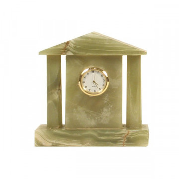 Horloge Onyx Pakistan temple Multigreen 14x13cm