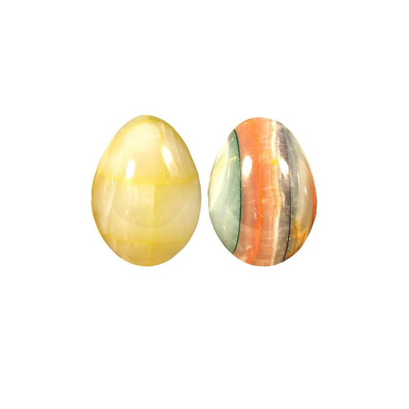 Pakistan Onyx Egg, Colored 8cm Pakistan Onyx Egg, Colored 8cm