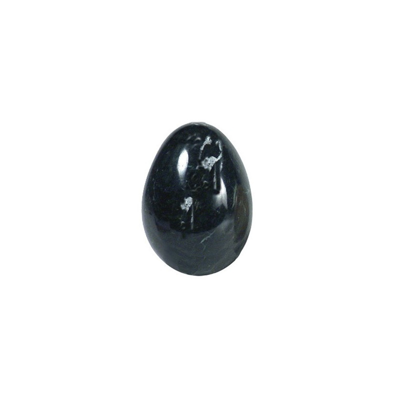 Oeuf Onyx Pakistan noir 8cm Oeuf Onyx Pakistan noir 8cm