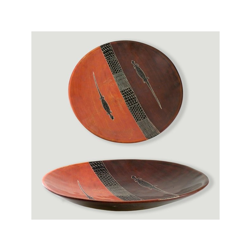 Bowl Pierre Savon du Kenya. Modèle Lézard. 40cm Bowl Pierre Savon du Kenya. Modèle Lézard. 40cm