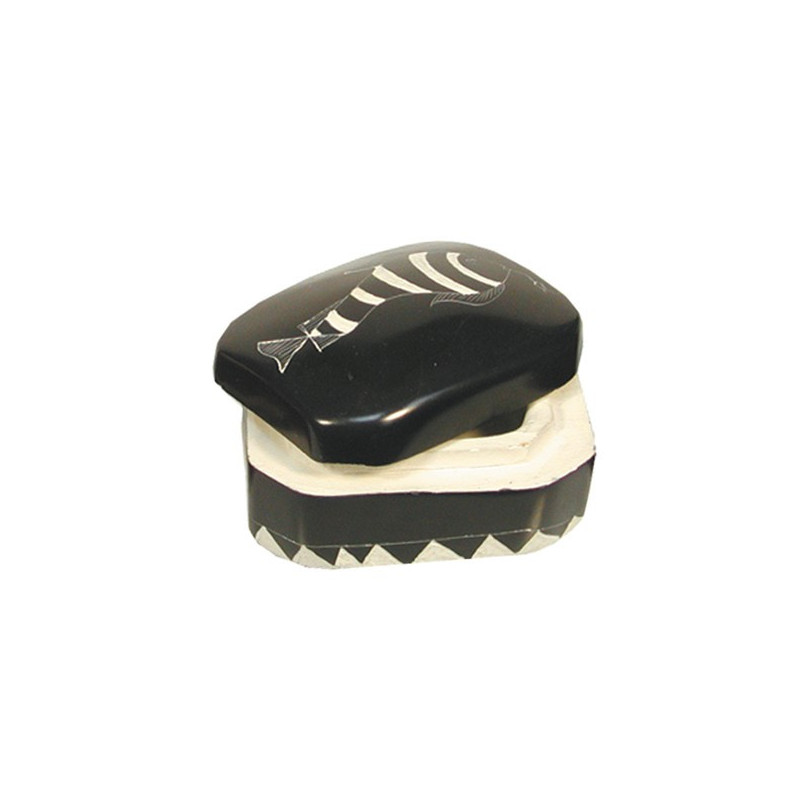 Joyero PJK pez negro 9x6x4cm Joyero PJK pez negro 9x6x4cm
