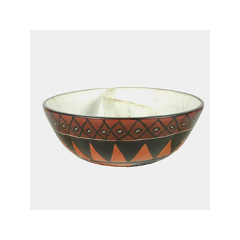 Bowl division Pierre savon Kenya oiseau ocre 20cm Bowl division Pierre savon Kenya oiseau ocre 20cm