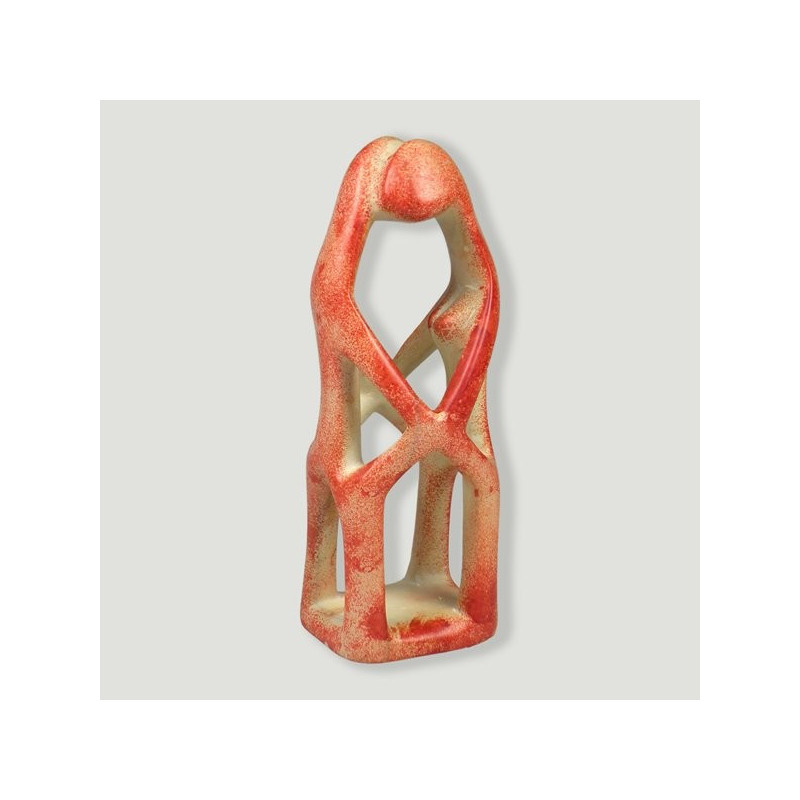 Kenyan Soapstone Abstract Lovers. His model Kenyan Soapstone Abstract Lovers. His model