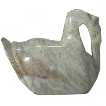 Soapstone Pelican smooth 5cm