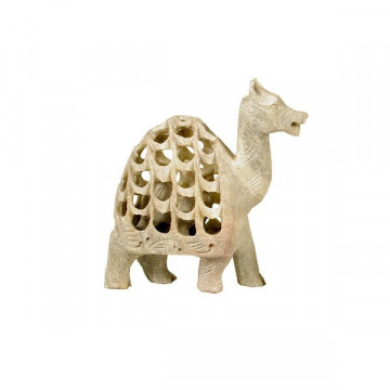 Soapstone matte camel 10cm