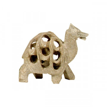 Soapstone matte camel 5cm