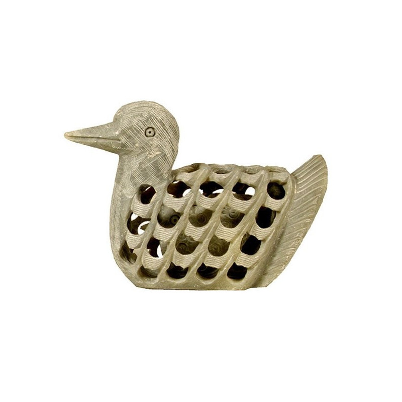 Cisne Pedra Sabão Fosco 8cm Cisne Pedra Sabão Fosco 8cm