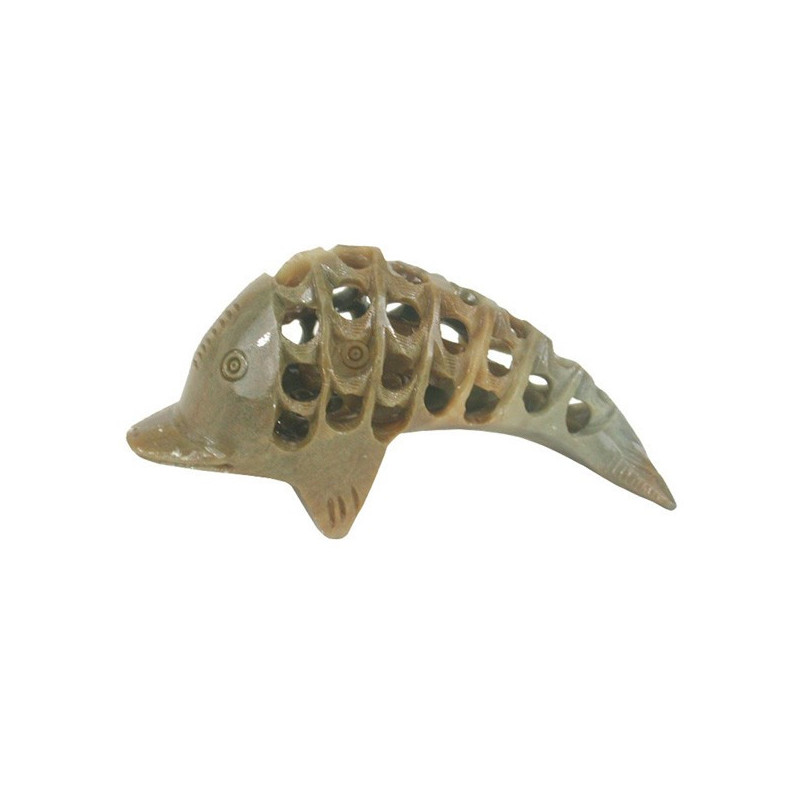 Dauphin Pierre savon taillé 5cm Dauphin Pierre savon taillé 5cm