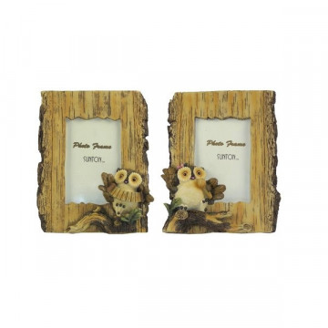 Owl photo frame Modelo 01. 14x17cm