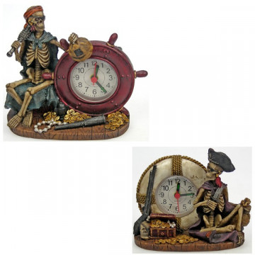Pirate skull watch assortment 13x15cm