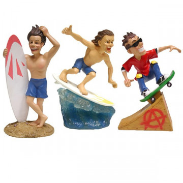 Resin surfer assorted