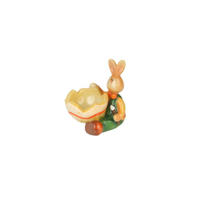 Coelho com Pote Resina Modelo 02 Coelho com Pote Resina Modelo 02
