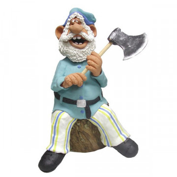 Resin dwarves 34x26cm