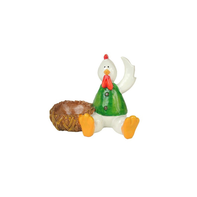 Resin hen pot Model 01 12cm Resin hen pot Model 01 12cm