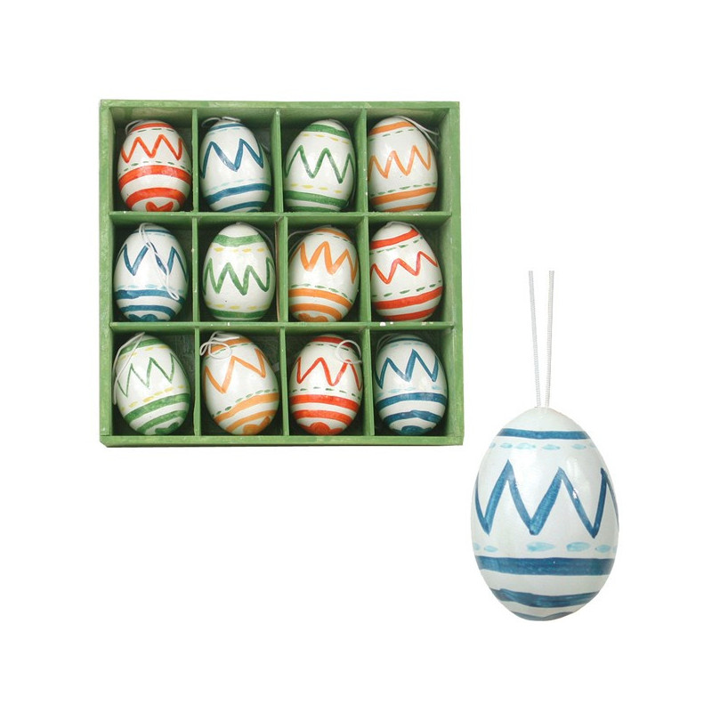 Eggs resin wooden box 12 units Model 04 4c Eggs resin wooden box 12 units Model 04 4c