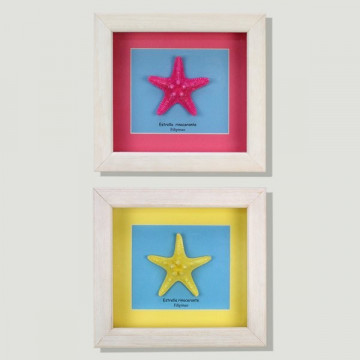 Quadro Madeira Estrela Rinoceronte