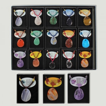THE STONES AND THEIR POWERS. Pack 15. Mineral Pendant