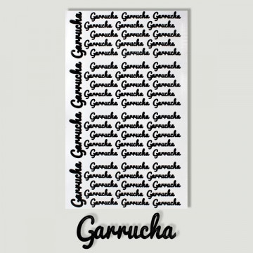 Andalousie, GARRUCHA. Etiquette pour personaliser le produit