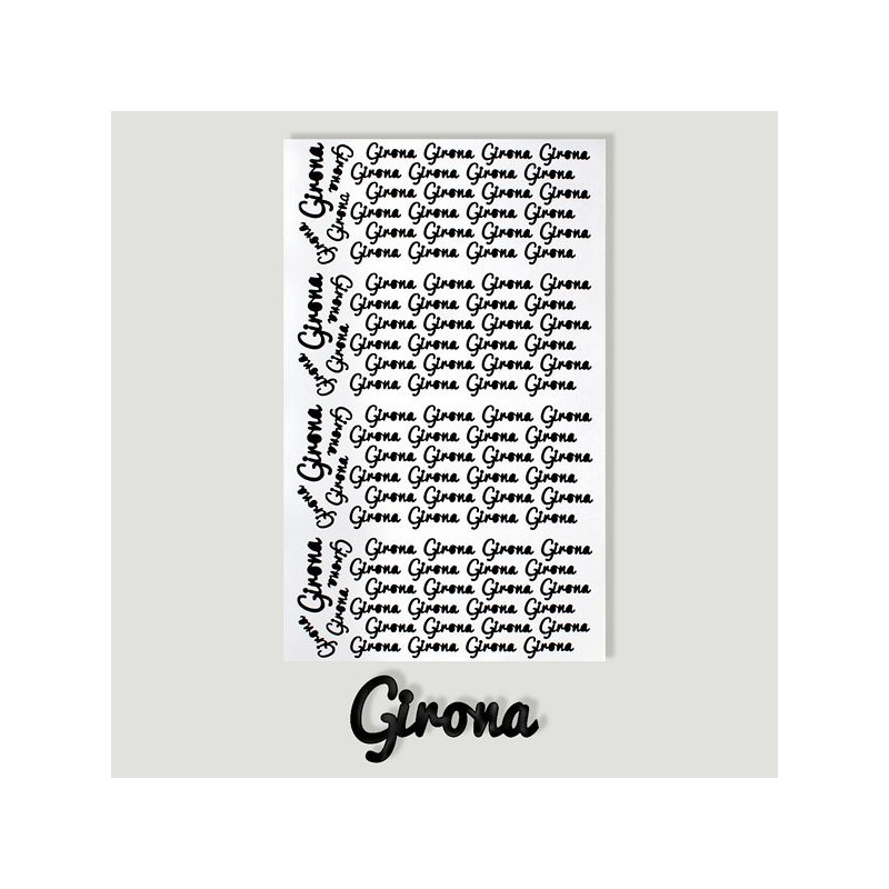 Catalogne, GIRONA. Etiquette pour personaliser le produit Catalogne, GIRONA. Etiquette pour personaliser le produit