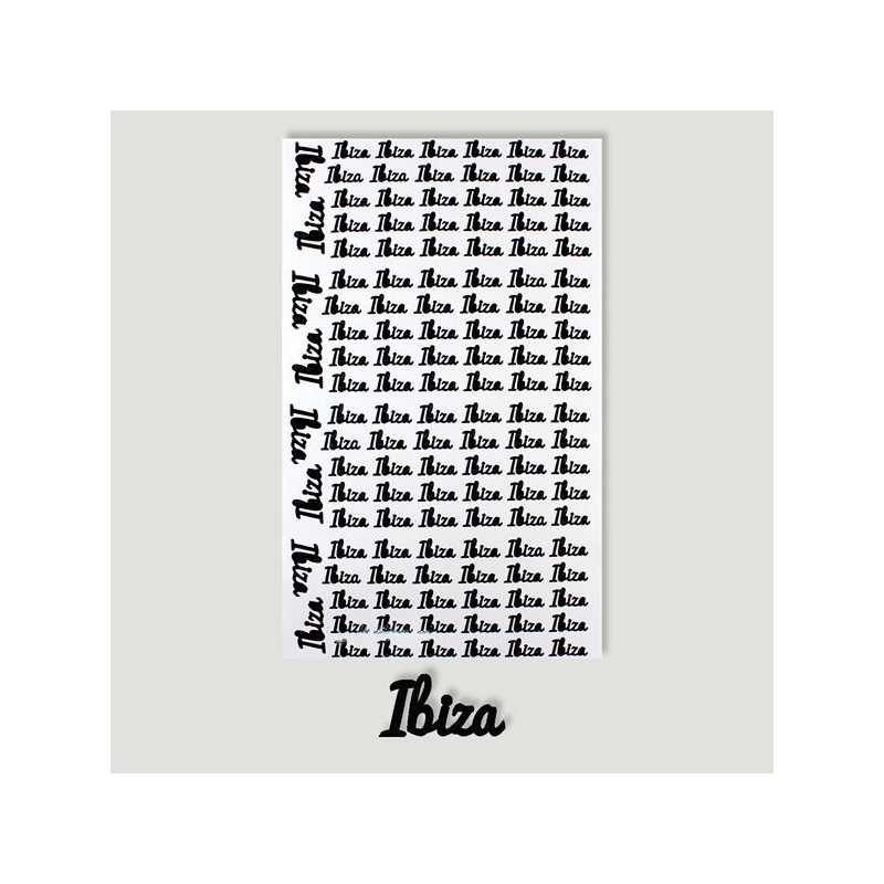 Baleares, IBIZA. Etiqueta para personalizar produc Baleares, IBIZA. Etiqueta para personalizar produc