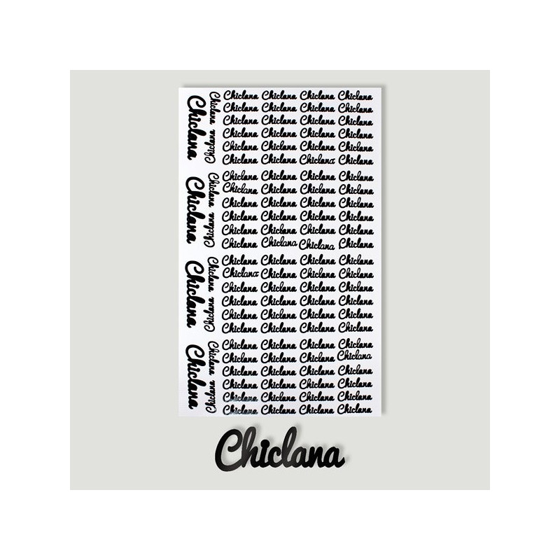 Andalucía, CHICLANA. Label to personalize product Andalucía, CHICLANA. Label to personalize product