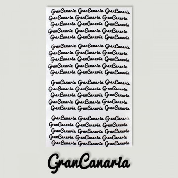 Canarias, GRAN CANARIA. Label to personalize product
