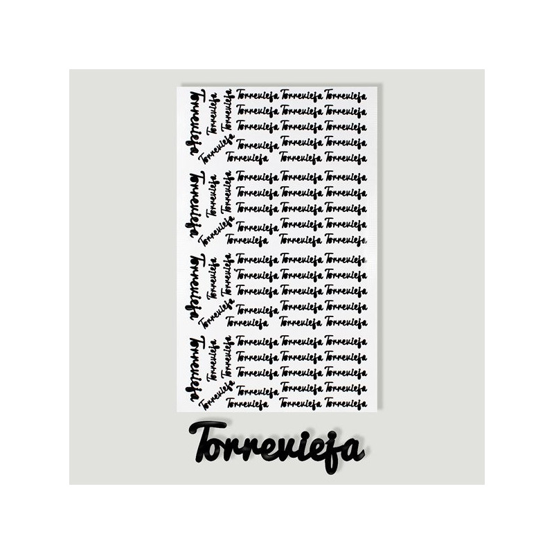 Valencia, TORREVIEJA. Etiqueta para personalizar p Valencia, TORREVIEJA. Etiqueta para personalizar p