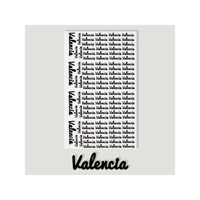 Valencia, VALENCIA. Etiqueta para personalizar pro Valencia, VALENCIA. Etiqueta para personalizar pro