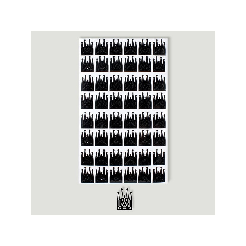 Catalogne, SAGRADA FAMILIA. Etiquette pour personaliser le produit Catalogne, SAGRADA FAMILIA. Etiquette pour personaliser le produit