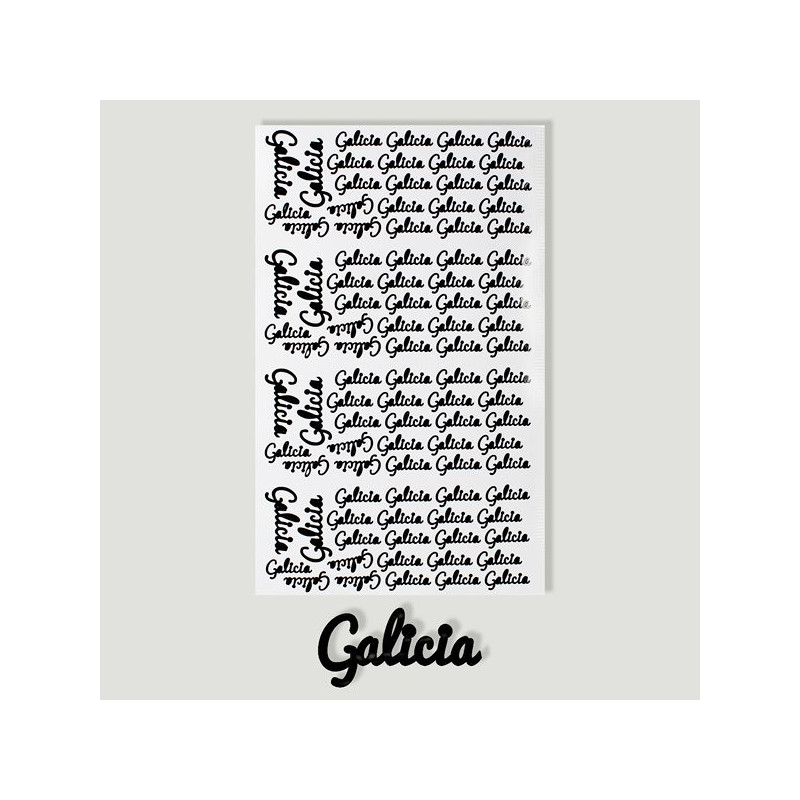 Galicia, GALICIA. Etiqueta para Personalizar Produtos Galicia, GALICIA. Etiqueta para Personalizar Produtos