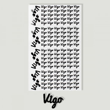 Galicia, VIGO. Label to personalize product