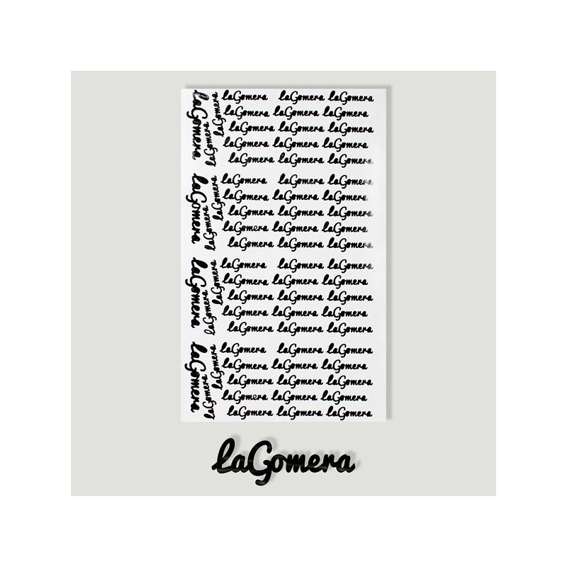 Canarias, LA GOMERA. Etiqueta para personalizar pr Canarias, LA GOMERA. Etiqueta para personalizar pr