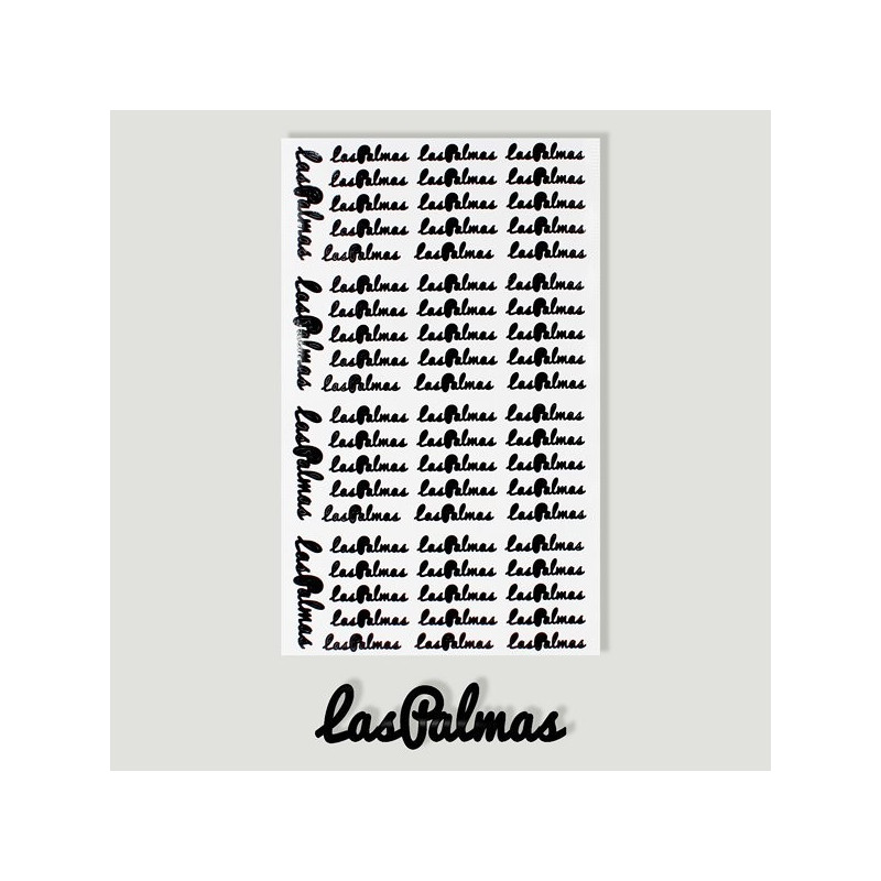Canarias, LAS PALMAS. Etiqueta para personalizar p Canarias, LAS PALMAS. Etiqueta para personalizar p