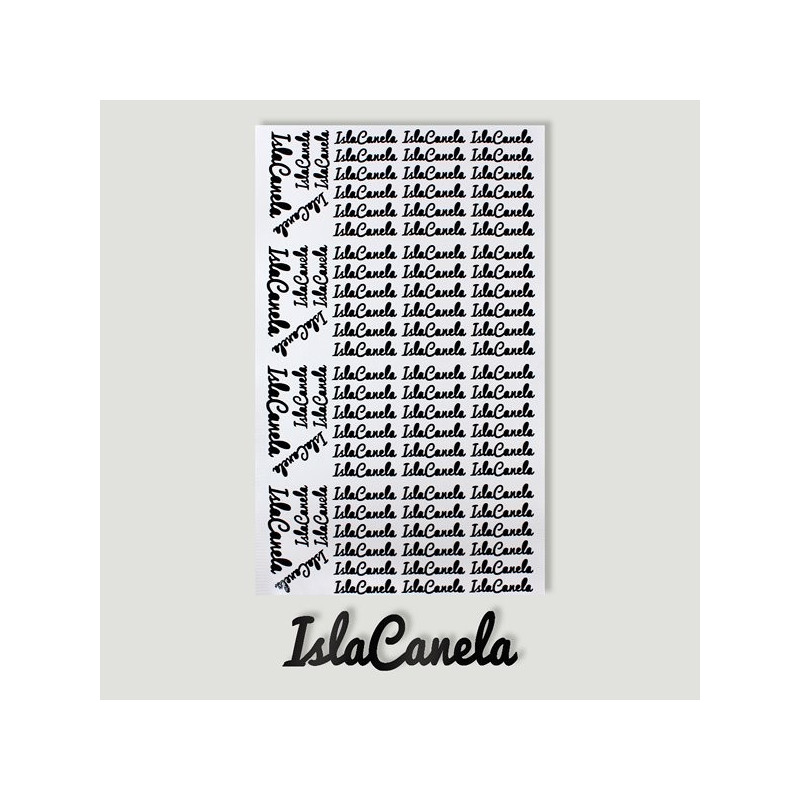 Andalucía, ISLA CANELA. Label to personalize product Andalucía, ISLA CANELA. Label to personalize product