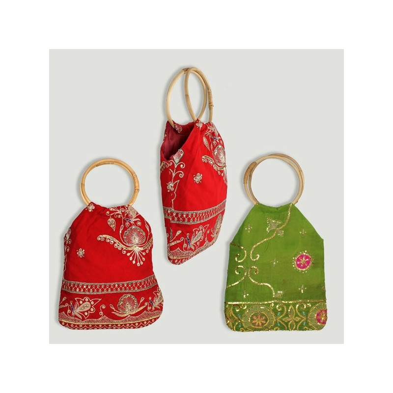 Bolsa de Mão com Alça de Madeira. Decoração Pedrer Bolsa de Mão com Alça de Madeira. Decoração Pedrer