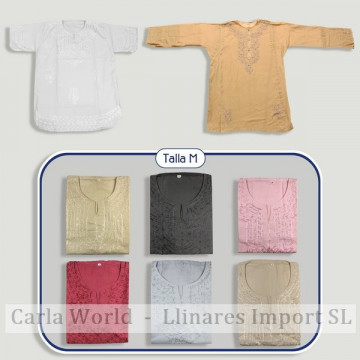 Chemise manche courte Plusieurs couleurs M