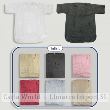 Shirt short sleeves various colors L