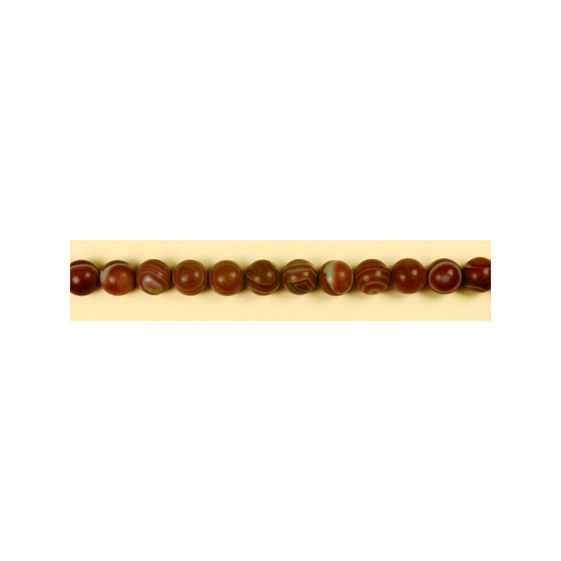 Agate cornaline band mate laniere 20mm Agate cornaline band mate laniere 20mm