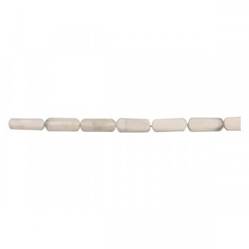 Agata blanca tira rect -red pl 16x40mm