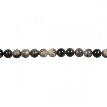 Agate botswana ball strip 18mm