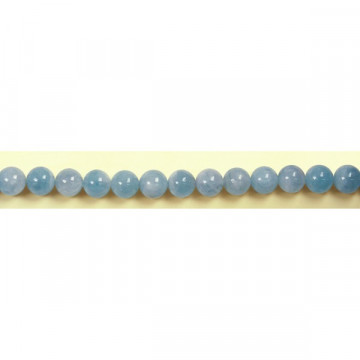 Blue aquamarine strip ball 18mm